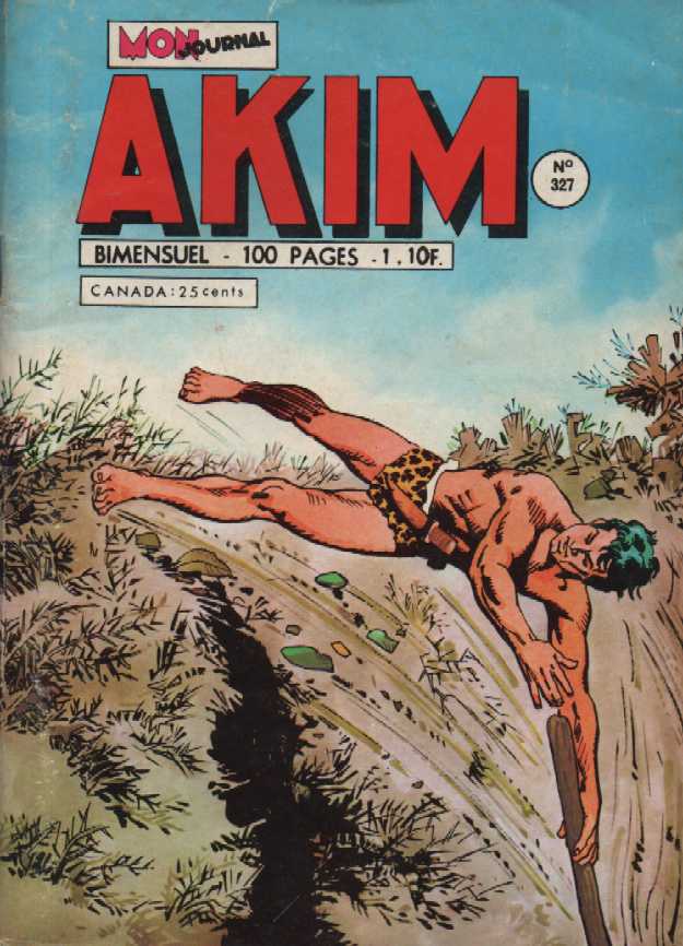 Scan de la Couverture Akim n 327